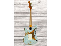 Fender Custom Shop Limited Edition 61 Strat Super Heavy Realic Sonic Blue 3-Color Sunburst Fender Custom Shop Limited Edition 61 Strat Super Heavy Realic Sonic Blue 3-Color Sunburst